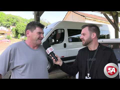 São João do Oeste mantém frota renovada para transporte de pacientes.