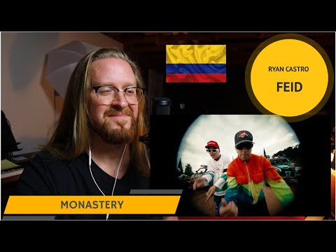 Analizando Letra de Reggaeton - Ryan Castro, Feid - Monastery | Reacción en Español de USA| COLOMBIA