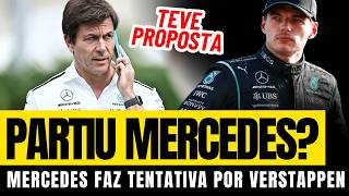 VERSTAPPEN NA MERCEDES? Toto Wolff Dá Passo Decisivo | FÓRMULA 1