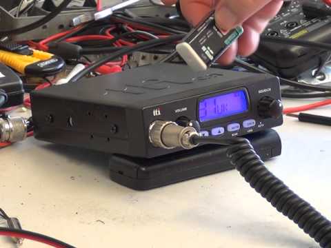 TTI TCB550 UK (CE Multi-Norm) CB radio (mobile) -  On The Air Test