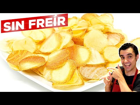 ¡SIN FREÍR! Patatas Fritas con Cebolla Crujientes y Sin Aceite, papas fritas mas sanas y deliciosas