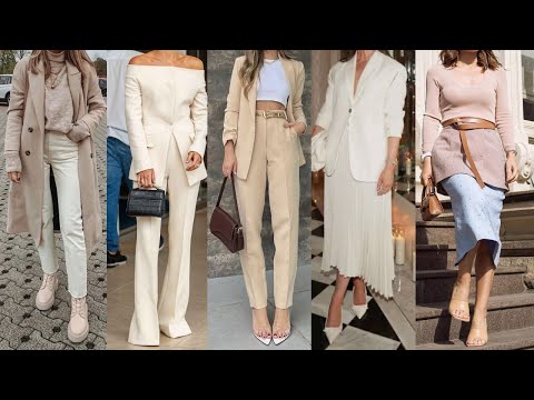2025 FASHION TRENDS ELEGANT CLOTHING COMBINATIONS elegant fashion 2025