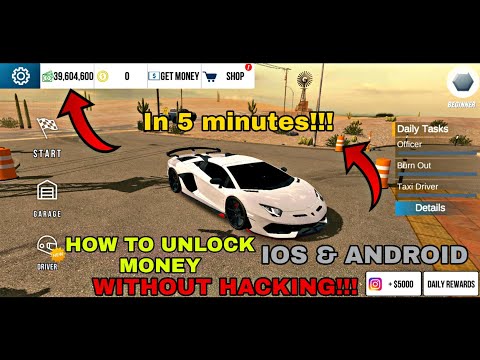 40M money in 5 minutes / Car Parking Multiplayer #newupdate