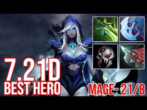 Mage- Drow Ranger Hard Luck Meta.