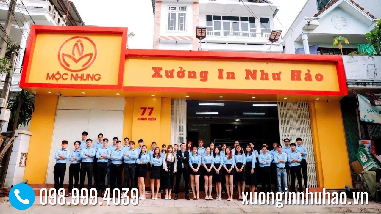 Video giới thiệu Xưởng In Như Hảo