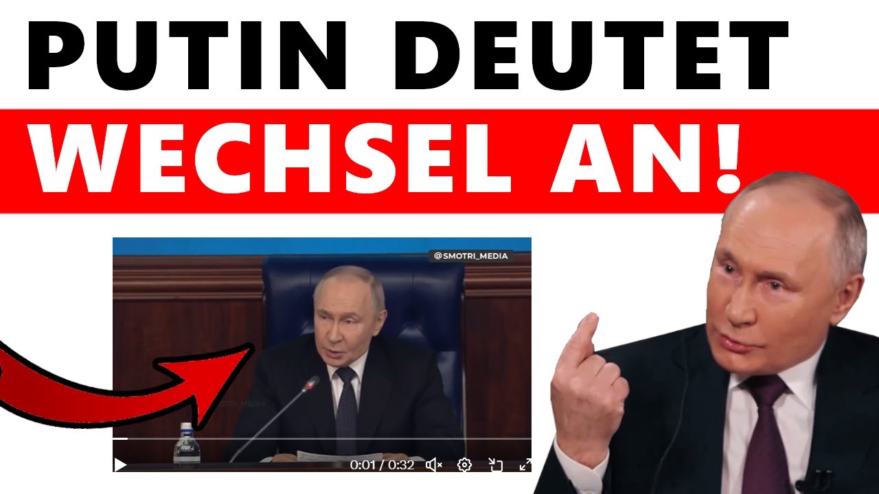 Aktuelle Putin Rede sorgt für Spekulationen!