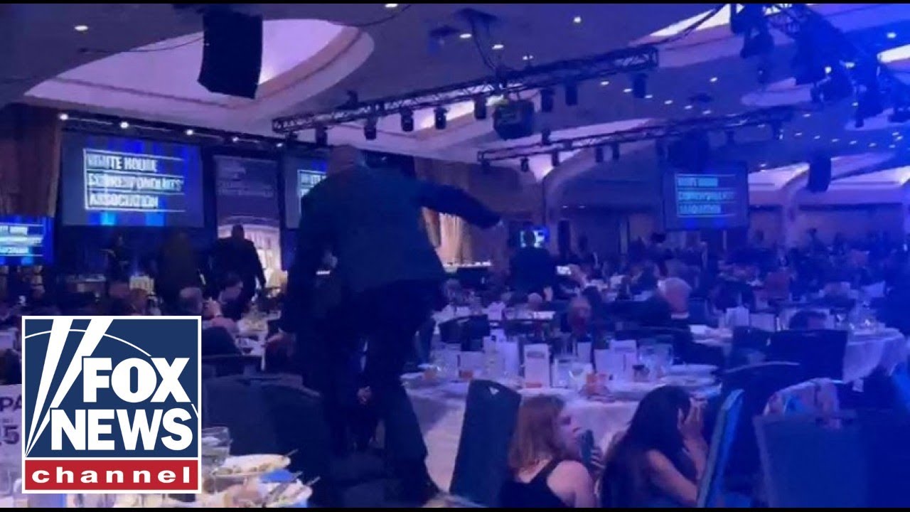 'UTTER SHOCK': Witness details ballroom CHAOS as shooting erupted