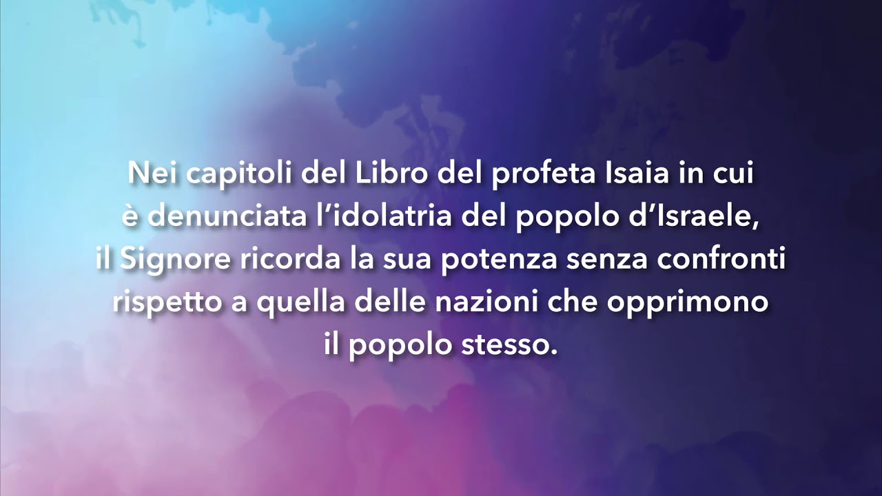 Meditazione Calendario"Parole di Vita" del 20 Ottobre 2019