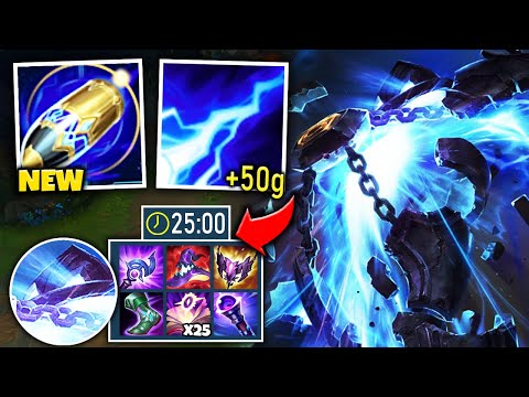 NEW RUNE GETS XERATH FULL BUILD BY 25 MINUTES?! (THIS IS AMAZING) - League of Legends