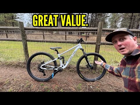 Ozark Trail fs.2 Slalom Review.  Great entry level full suspension mtb.