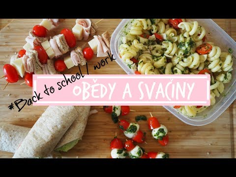 ZPÁTKY DO ŠKOLY / PRÁCE | Obědy a svačiny | Just Domisha
