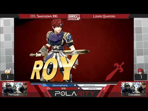 CFL Smackdown 186 WiiU - PikPocket (Olimar) vs Goblinman (Roy) - Losers Quarters
