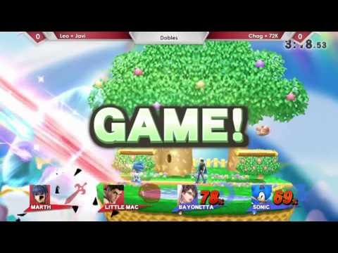 SP47 2v2 - Leo (Marth) & Javi (Cloud) Vs. Chag (Bayonetta) & 72K (Sonic) WB - Smash 4