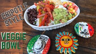 Chipotle Style Vegetarian Bowl Recipe in Tamil