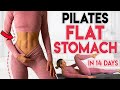 PILATES FLAT STOMACH In 14 Days Belly Fat Burn 5 Min Workout