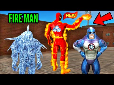 new fire man update || rope hero vice town || pagal gamerz
