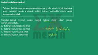 Download lagu BAHASA INDONESIA SMP - Memperbaiki kalimat agar menjadi kalimat efektif mp3 Download lagu BAHASA INDONESIA SMP - Memperbaiki kalimat agar menjadi kalimat efektif mp3