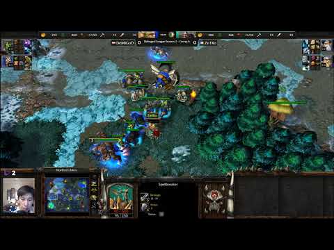 DeMiGoD (Orc) vs Ze1Ko (HU) - WarCraft 3 - WC2888