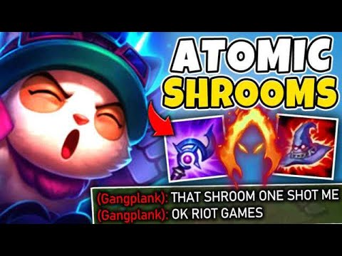 DON'T HIT A SHROOM OR YOU DIE! FULL AP TEEMO WILL ONE SHOT YOU (LAND MINES) - League of Legends