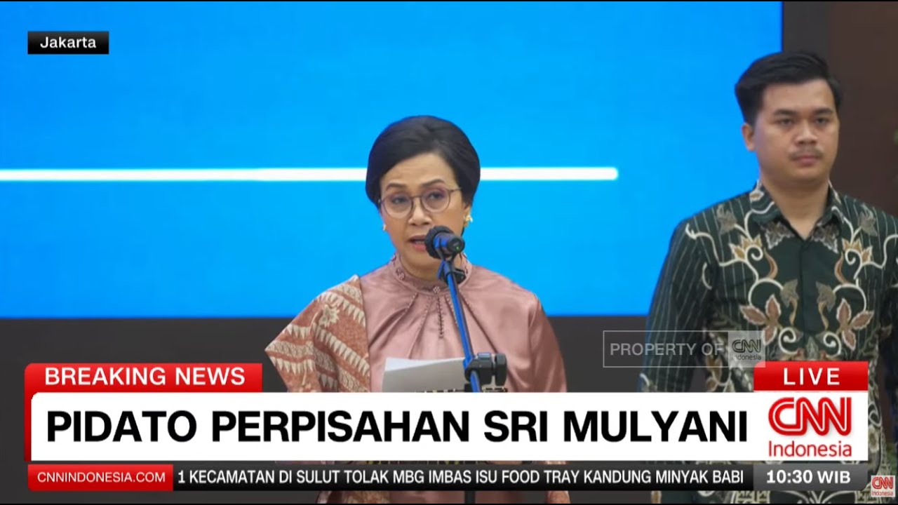 BREAKING NEWS Serah Terima Jabatan Menteri Keuangan