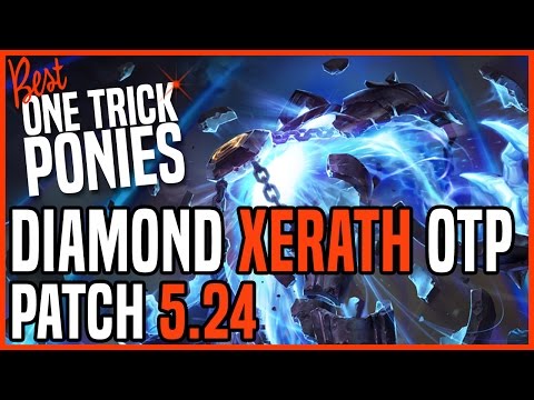 Patch 5.24 Xerath Mid OTP - Matchup: Morgana - Ranked Diamond KR
