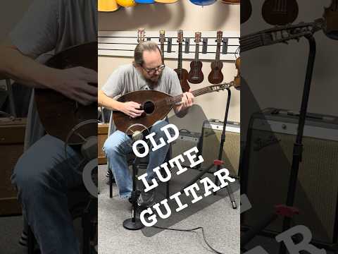 🧜‍♂️OLD REELS ON OLD LUTE GUITAR #LUTE #LUTEGUITAR