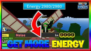 Blox Fruits How To Get Unlimited Energy | Blox Fruits How To Get More Energy | Blox Fruits Energy