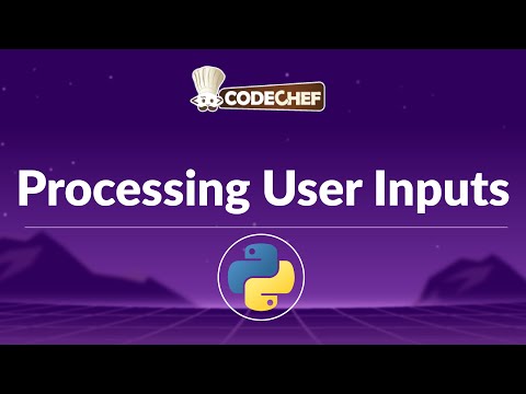 Cleaning And Formatting Input In Python Python Basics Tutorial Codechef