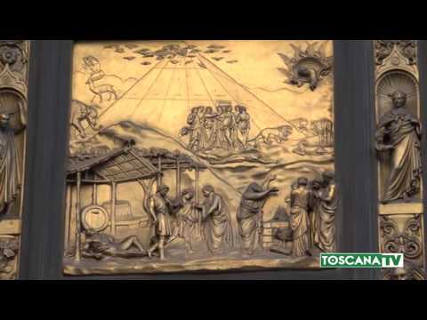 2017-04-14 FIRENZE - GIÙ CON PARACADUTE DAL CAMPANILE DI GIOTTO