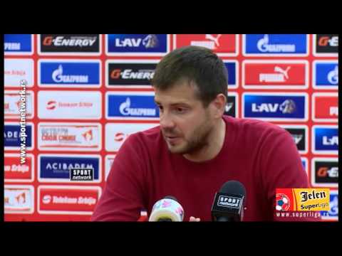 JSL 2014/15: 13.05.2015 28.Kolo: Konferencija za novinare nakon meča Crvena zvezda - Radnički 1923