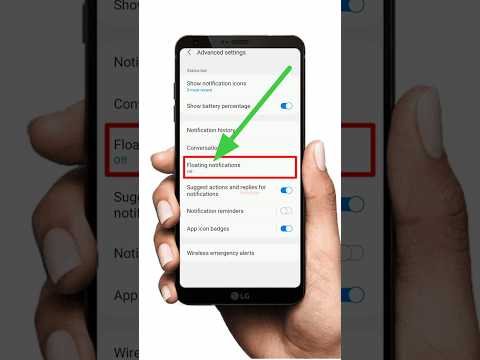 How To Enable FLOATING Notifications on Your Samsung Phone NOW