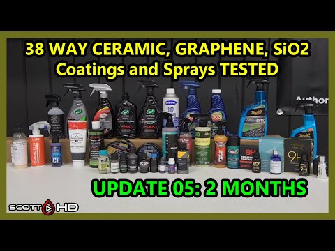 38 WAY CERAMIC COATINGS  Longevity Test - $9 to $1500 coatings & sealants - UPDATE 05 - 2 MONTHS