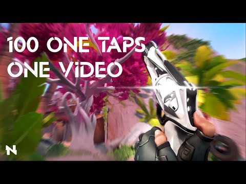 100 One Taps in One Video (Valorant)