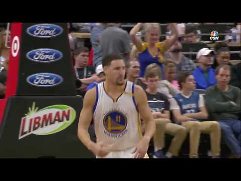 Klay Thompson 30 Points vs Timberwolves | 12.11.16