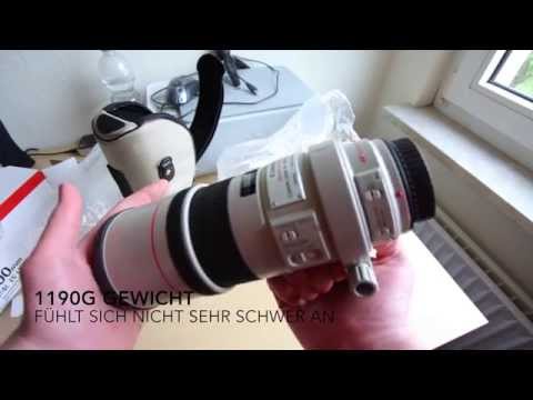 Unboxing // Canon EF 300mm f4L IS USM