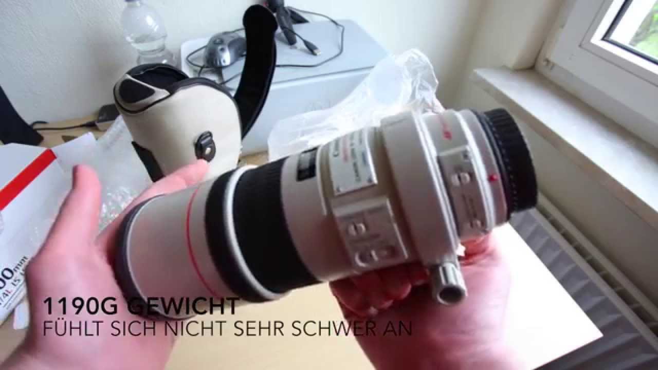 Объектив Canon EF 300mm f/4L IS USM