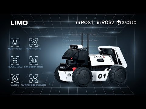 ROBOT SURVEILLANCE ET INSPECTION AGILEX ROBOTICS LIMO PLATEFORME MULTIMODALE ROS ADAPTABLE APPLICATION_2