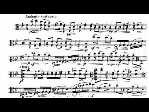Suite №1 in G minor for Solo Viola - M. Reger - Tabea Zimmermann - Sheet music