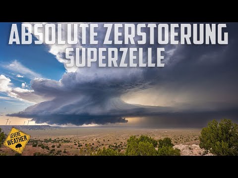 Absoluter Wahnsinn! Die SUPERZELLE der superlative! Schweres UNWETTER wütet!