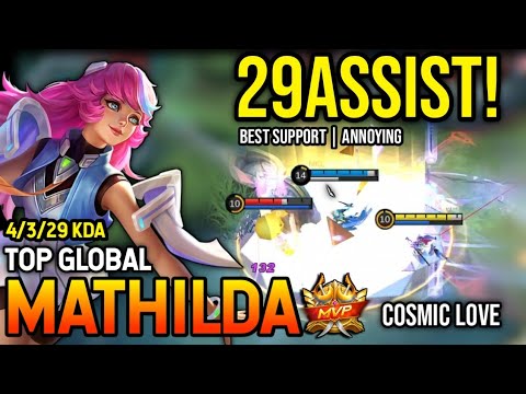 MATHILDA BEST BUILD 2022 | TOP GLOBAL MATHILDA GAMEPLAY | MOBILE LEGENDS✓