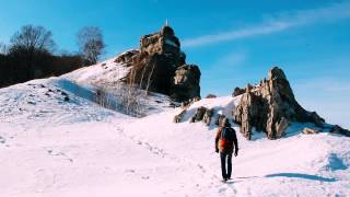preview picture of video 'Жигулевск - Зима на волге / city Zhigulevsk - Winter and Volga'