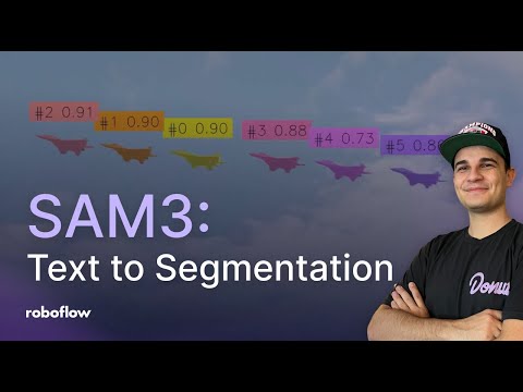 Segment Anything 3 (SAM 3): Text to Segmentation | Live Coding + Q&A (Nov 20th)