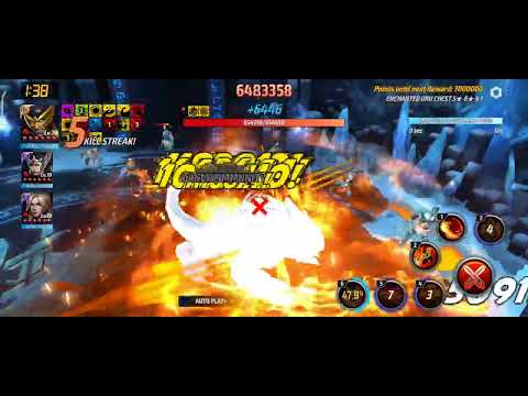 Combat Hero ABx - Paralysis Season ϟ / Wolverine & Sif (Cancel with Sif's 5th skill) / MFF