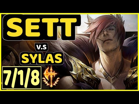 BACA (SETT) vs SYLAS - 7/1/8 KDA MID CHALLENGER GAMEPLAY - EUW
