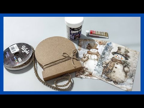 Snow Globe Decor DIY || Christmas Decor Craft || Just 1 Quick DIY 