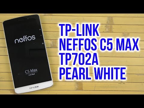 Распаковка TP-Link Neffos C5 Max TP702A Pearl White