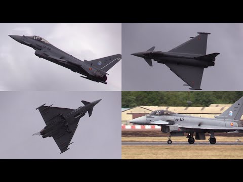 25/07/19 RIAT 2025 | Spanish Air & Space Force Eurofighter C.16 Tifón Flying Display at Day 2