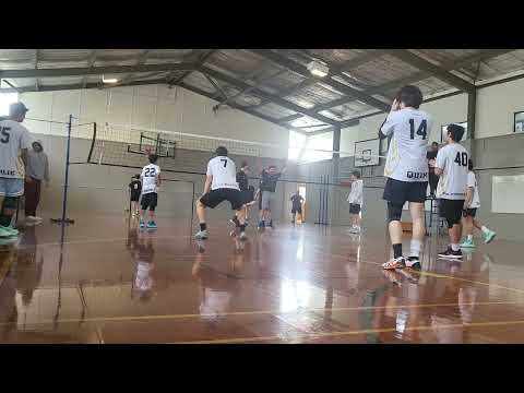 Unite boys v East Volley