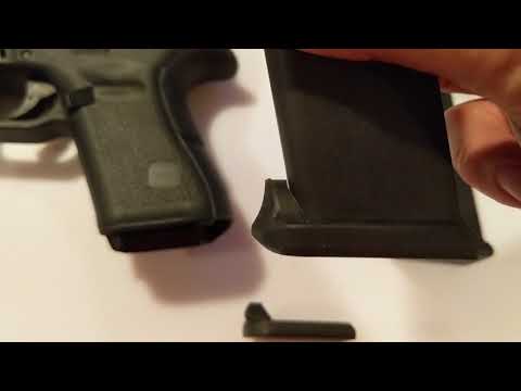 Pearce Mag Baseplate Modification for Glock 17 / 19 Gen 5 with half moon Grip.