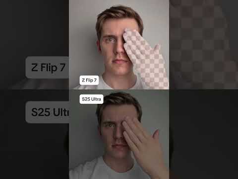 Z FLIP 7 vs S25 ULTRA - AI Eraser